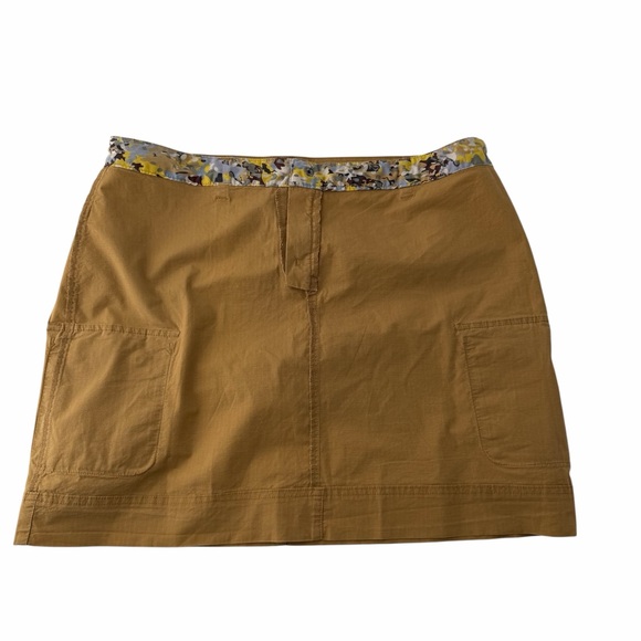 Columbia Tan Cargo Mini Skirt - Picture 9 of 10